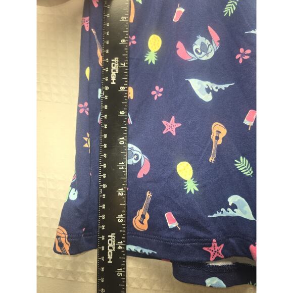 Lilo And Stitch Pajama Shorts Pull On Womens Size XL Blue - Picture 4 of 7